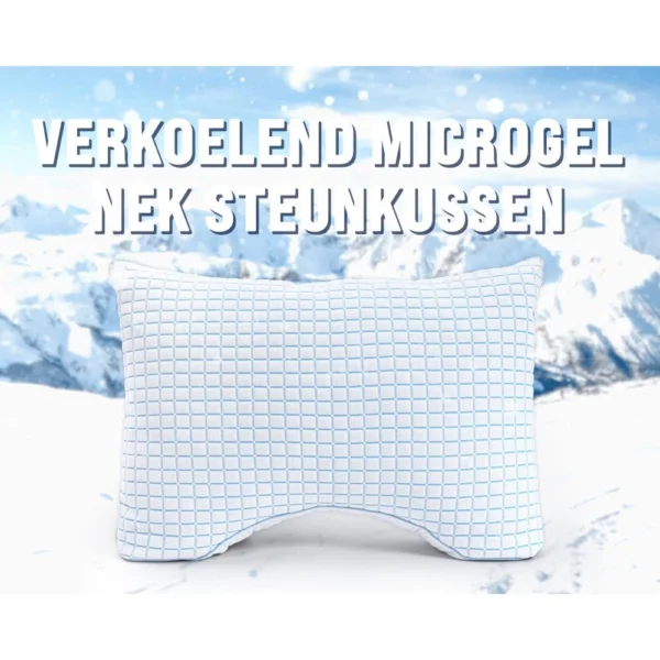 Hoofdkussen 3D Blue Cell Tech Verkoelend Microgel Neksteun