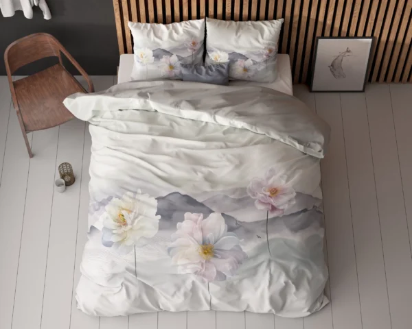 Dekbedovertrek Annique Grijs