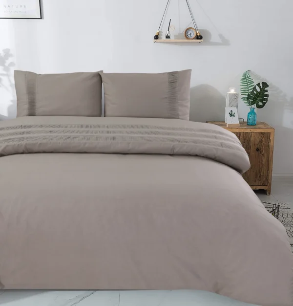 Dekbedovertrek Bali Taupe