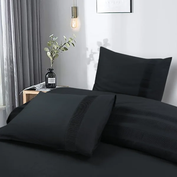 Dekbedovertrek Bali Zwart