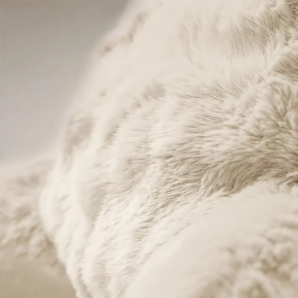 Rugsteun Kussen Bedrest Pompom Beige 34 x 50