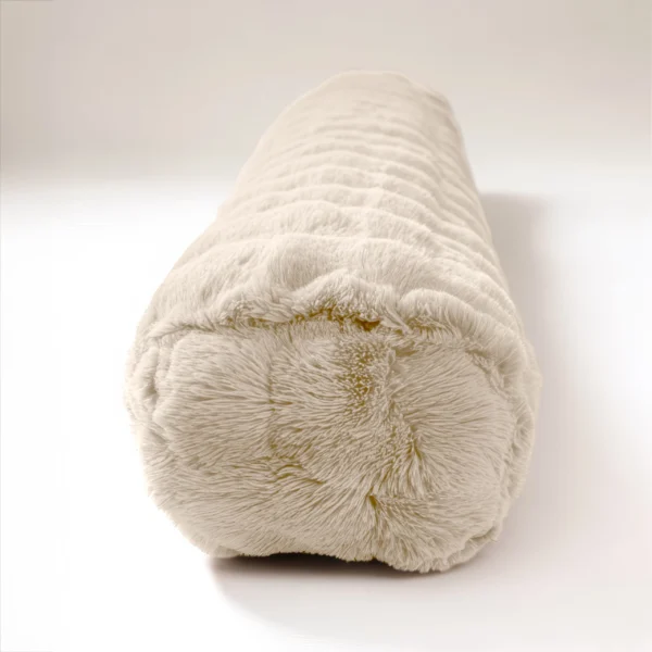 Zwangerschaps Kussen Bodypillow Pompom Beige 140 x 20
