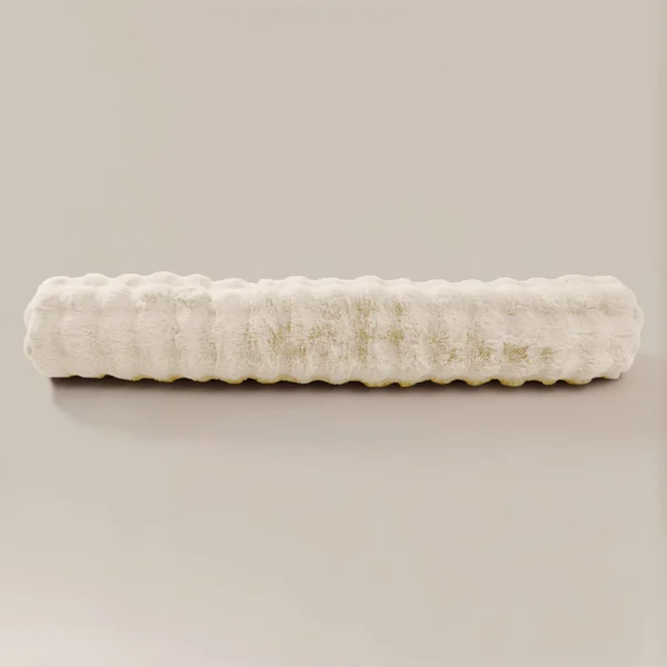 Zwangerschaps Kussen Bodypillow Pompom Beige 140 x 20