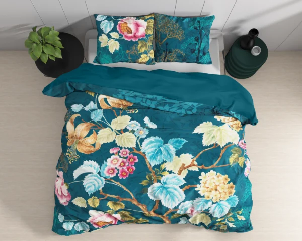 Dekbedovertrek Chanda Blauw