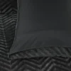 Dekbedovertrek Chevron Teddy Antraciet