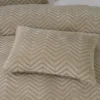 Dekbedovertrek Chevron Teddy Taupe