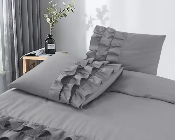 Dekbedovertrek Cyprus Grijs