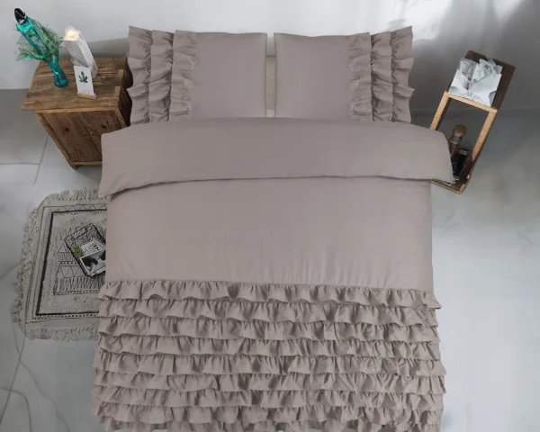 Dekbedovertrek Cyprus Taupe