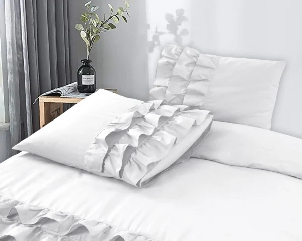 Dekbedovertrek Cyprus Wit