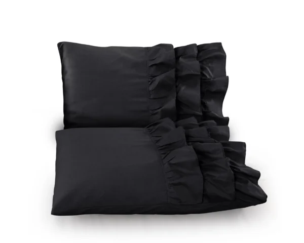 Dekbedovertrek Cyprus Zwart