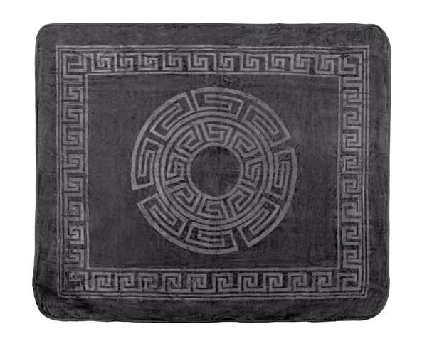 Deken Embossed Zeta Antraciet 200 x 240