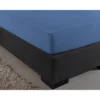 Hoeslaken Enkel Jersey Blauw