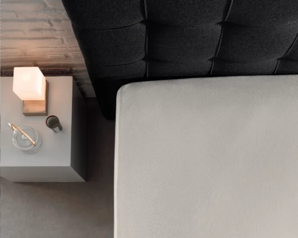 Hoeslaken Enkel Jersey Creme