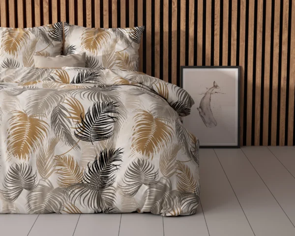 Dekbedovertrek Feather District Zand