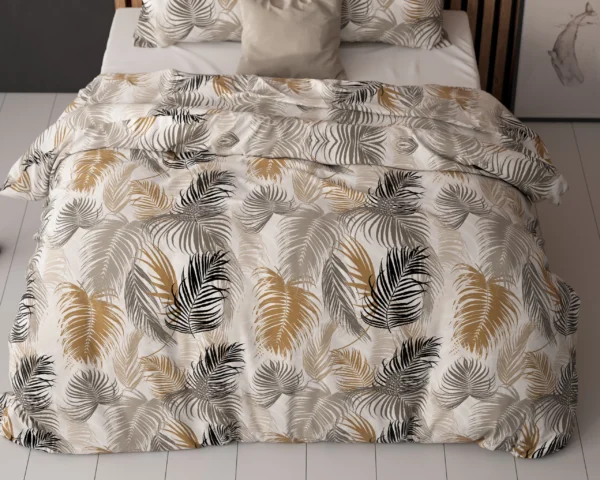 Dekbedovertrek Feather District Zand