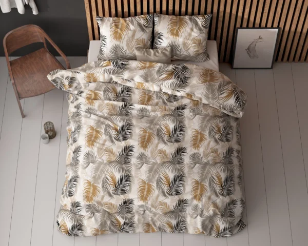Dekbedovertrek Feather District Zand