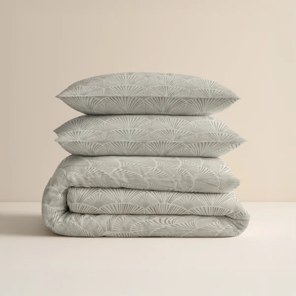 Dekbedovertrek Flanel Claire Zand