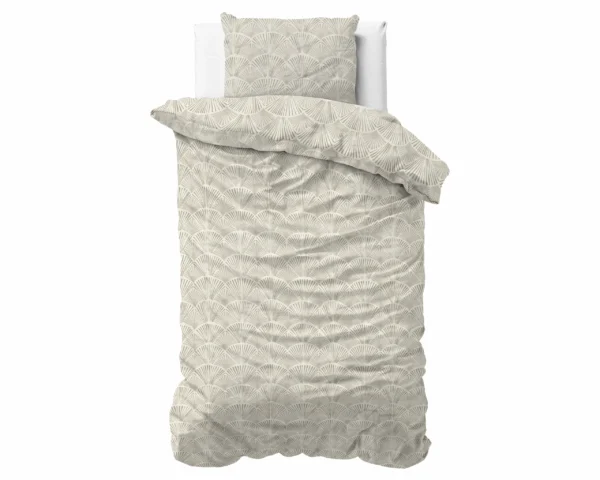 Dekbedovertrek Flanel Claire Zand