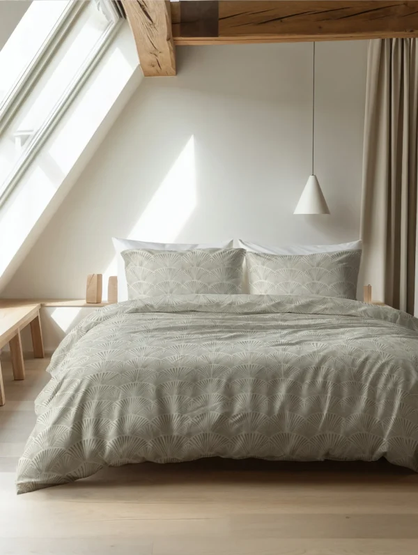 Dekbedovertrek Flanel Claire Zand