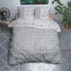 Dekbedovertrek Flanel Gino Grijs