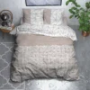 Dekbedovertrek Flanel Gino Taupe