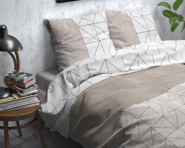Dekbedovertrek Flanel Gino Taupe