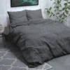 Dekbedovertrek Flanel Jason Antraciet