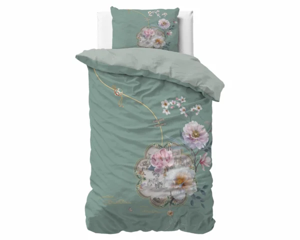 Dekbedovertrek Lyra Groen
