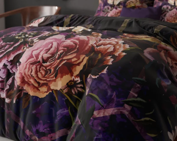 Dekbedovertrek Marise Paars