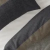 Dekbedovertrek Ravon Taupe/Antraciet
