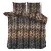 Dekbedovertrek Trendy knits Bruin