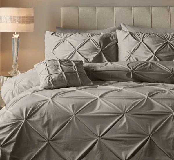 Dekbedovertrek Velvet Pintuck Zand