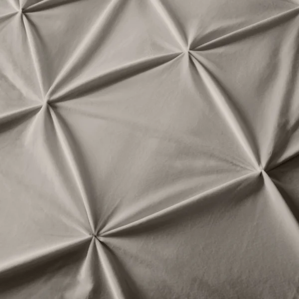 Dekbedovertrek Velvet Pintuck Zand