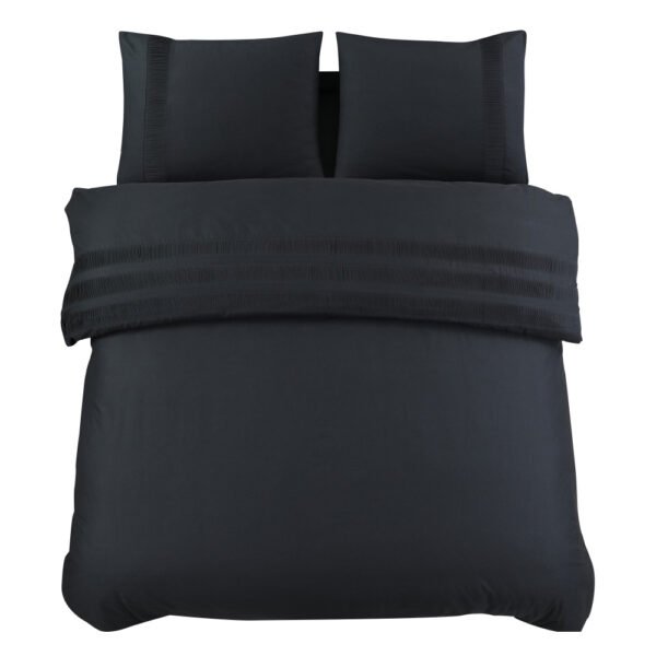 Dekbedovertrek Bali Zwart