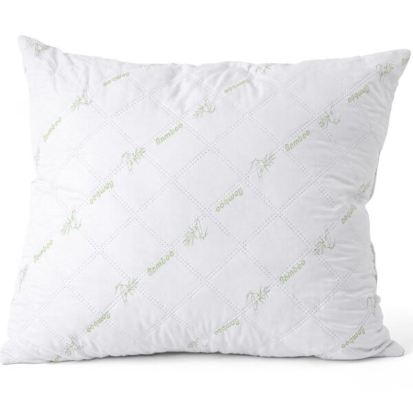 Hoofdkussen Bamboe Wit 60 x 70