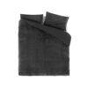 Dekbedovertrek Chevron Teddy Antraciet