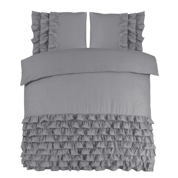 Dekbedovertrek Cyprus Grijs