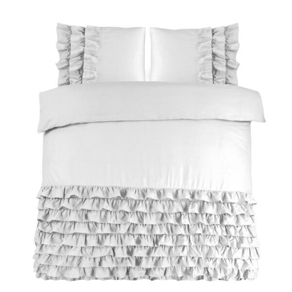 Dekbedovertrek Cyprus Wit