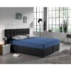Hoeslaken Enkel Jersey Blauw