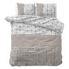 Dekbedovertrek Flanel Gino Taupe