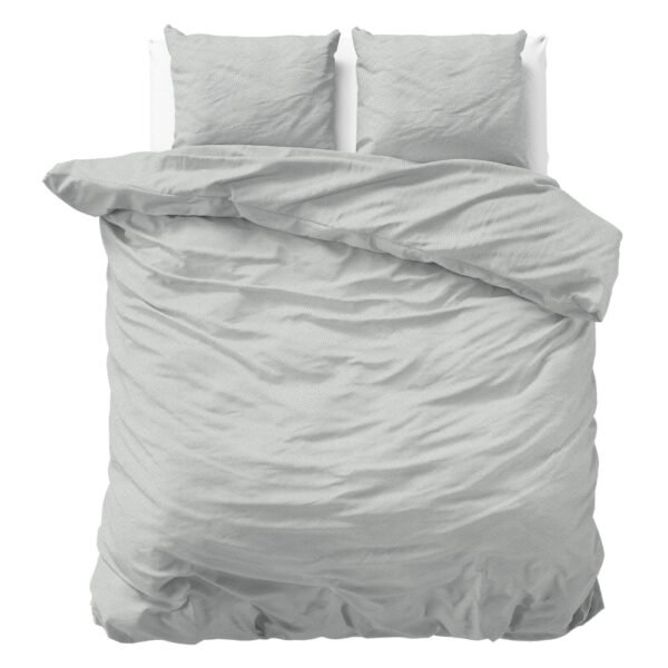 Dekbedovertrek Flanel Jason Grijs