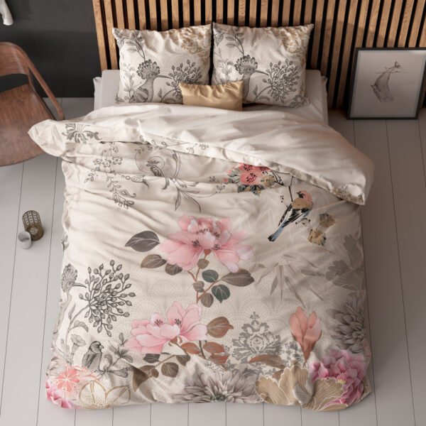 Dekbedovertrek Forest Flowers Créme