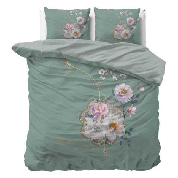 Dekbedovertrek Lyra Groen