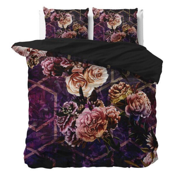 Dekbedovertrek Marise Paars