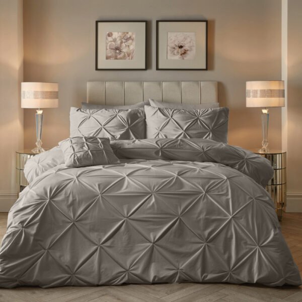 Dekbedovertrek Velvet Pintuck Zand