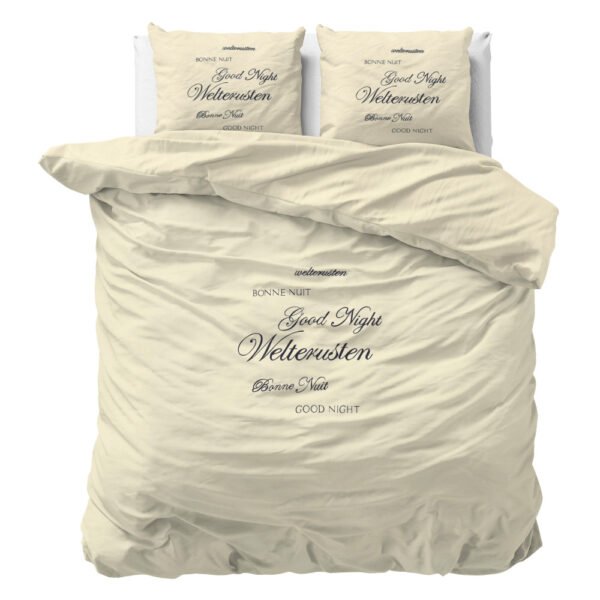 Dekbedovertrek Welterusten Crème