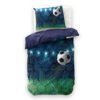 Dekbedovertrek Live football Blauw
