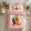 Dekbedovertrek Cute Horse Roze