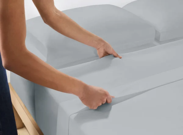 Bedlaken Flanel Premium Grijs