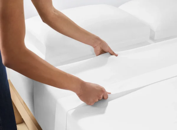 Bedlaken Flanel Premium Wit